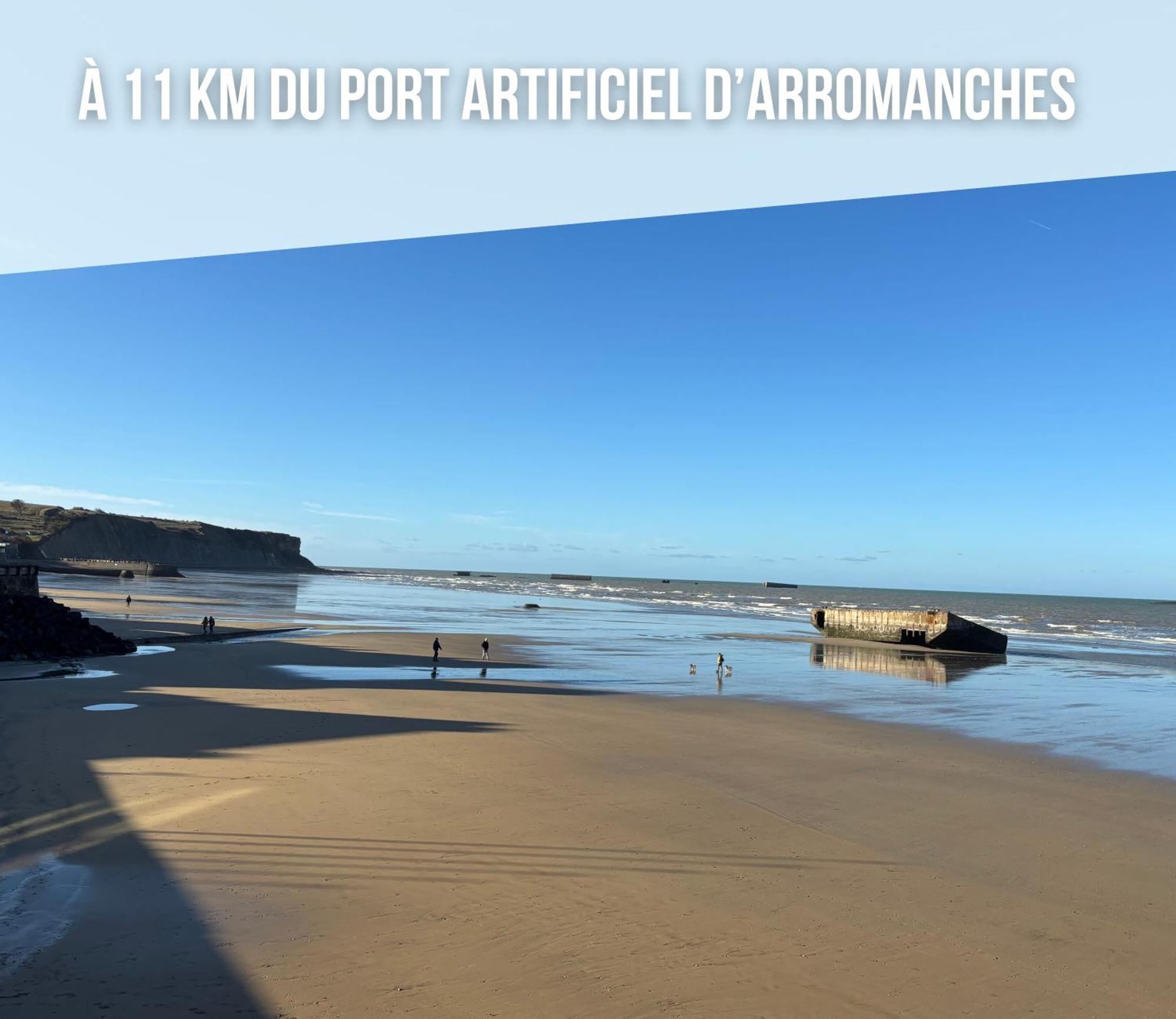 Les Combles De L Aure Grand Studio Cosy Confortable Classe 3 Etoiles Centre Bayeux 2 Mn A Pied Cathedrale Proche Plages Du Debarquement Exteriör bild