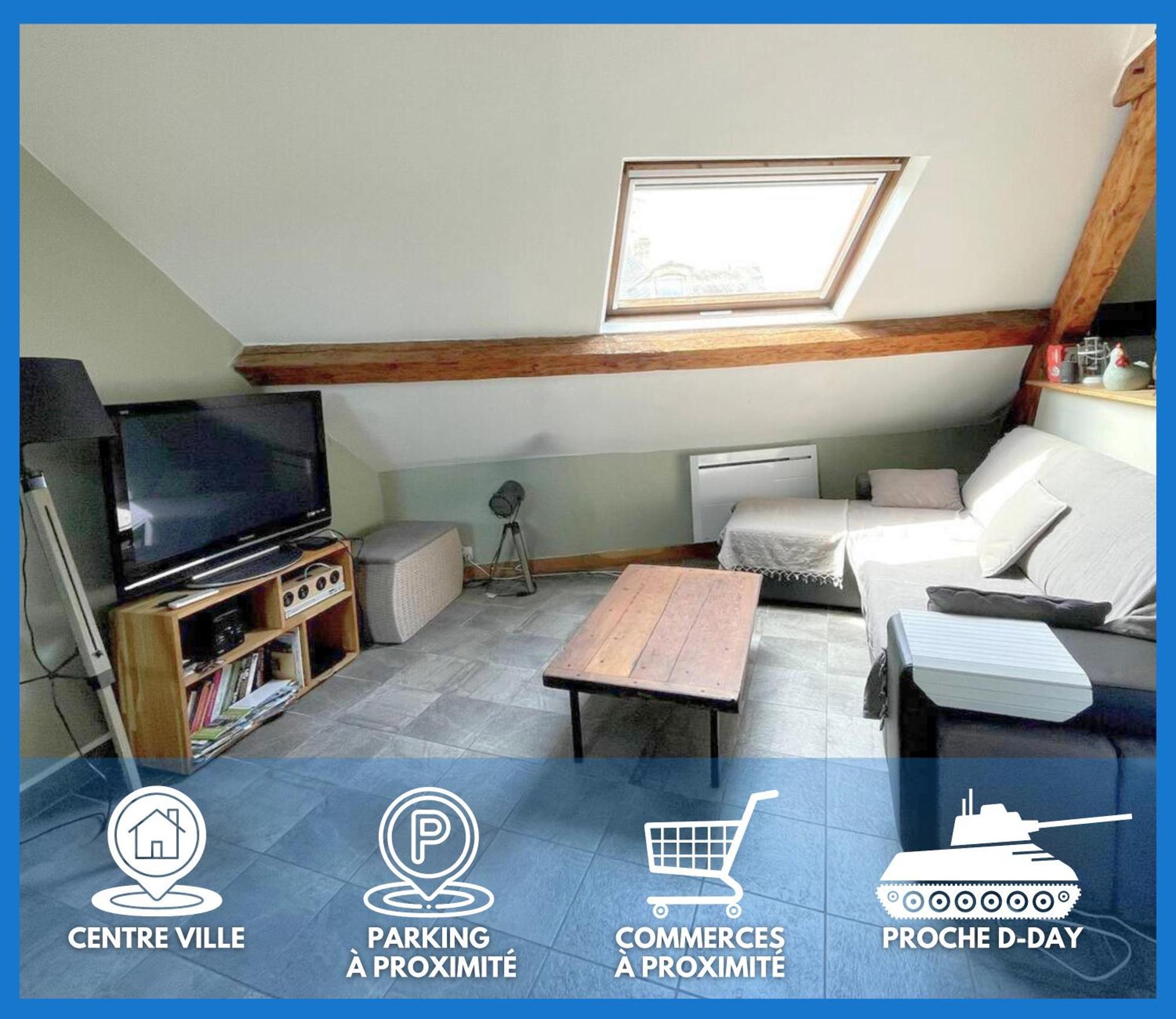 Les Combles De L Aure Grand Studio Cosy Confortable Classe 3 Etoiles Centre Bayeux 2 Mn A Pied Cathedrale Proche Plages Du Debarquement Exteriör bild